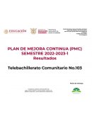 Plan de mejora continua (PMC) Semestre 2022-2023-1