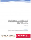 Diagnostico Microscópico de la Malaria