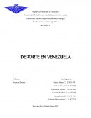 Deporte en Venezuela