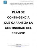 Plan de contingencia empresa “MARGON E HIJOS, S.A. DE C.V.”