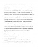 Las tipologías del castigo en la legislaciön peruana