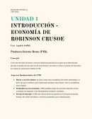 Introducción a la Macroeconomía - Economía de Robinson Crusoe
