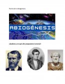 Teoria de la abiogenesis