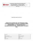 Servicio de confección de incentivos para los trabajadores activos de la empresa mixta Petrokariña, S.A.