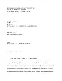 Familia Policial De Colombia. Página 1