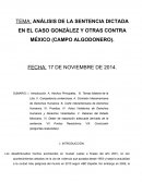 ENSAYO CAMPO ALGODONERO (VICTIMOLOGÍA)