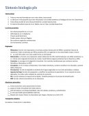 Síntesis biología pls