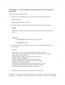 Actividad N° 1: ¿Cómo trabajar la lectoescritura desde las Ciencias Naturales?