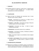Exhorto y Despacho