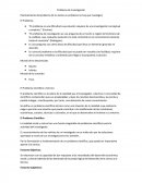 Como se genera un Problema de Investigacion