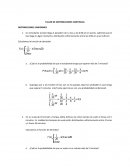 TALLER DE DISTRIBUCIONES CONTINUAS DISTRIBUCIONES UNIFORMES