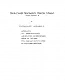 Entorno a la escuela