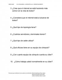 ENCUESTA AL DUEÑO DE UN CIBER - Prácticas o problemas - lupitarivas45