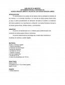 DETERMINACIÓN DEL CONTENIDO DE ACIDOS GRASOS