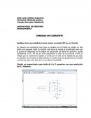 Sensado de corriente DC en un circuito