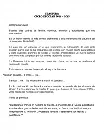 FORMATO DE CLAUSURA CICLO ESCOLAR - Apuntes - jessdesrosiers