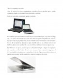 Tipos de computadoras personales.