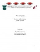 Plan de Negocios Nombre de la empresa Hearts Strongs