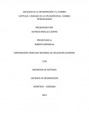 SOCIEDAD DE LA INFORMACIÓN Y EL CAMBIO CAPITULO 1 ANÁLISIS DE LA SITUACIÓN REAL: CAMBIO GENERALIZADO