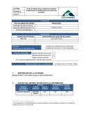 Plan de trabajo mantenimiento de luminarias accesos sede Boquerón