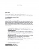 Historia clinca reflujo gastro esofagico