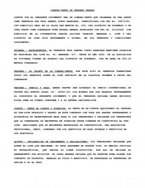 Modelo compraventa terreno urbano - Prácticas o problemas - Jose Carlos  Palo Ahumada