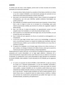 Alegatos de conclusion responsabilidad medica extracontractual - Apuntes -  neftali9306