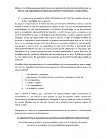 Alegatos de conclusion responsabilidad medica extracontractual - Apuntes -  neftali9306