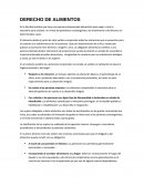 DERECHO DE ALIMENTOS.