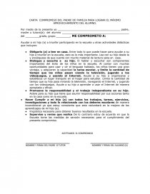 Carta de compromiso de auditoría ejemplo