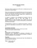 Desarrollo próximal