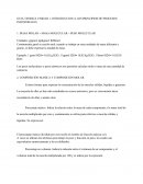INTRODUCCION A LOS PRINCIPIOS DE PROCESOS INDUSTRIALES