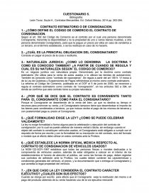 CONTRATO ESTIMATORIO O DE CONSIGNACION. - Apuntes - AlmaDEstrada