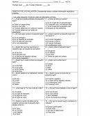 EVALUACIÓN LECTURA COMPLEMENTARIA