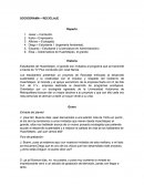 SOCIODRAMA – RECICLAJE