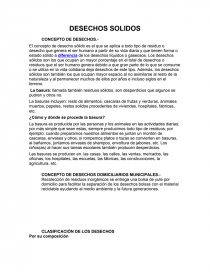 Concepto De Residuos Solidos Pdf