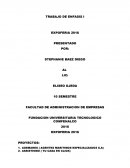 TRABAJO DE ENFASIS I