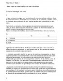 PRÁCTICA 1- TEMA 1 CASOS PARA APLICAR DISEÑOS DE INVESTIGACIÓN