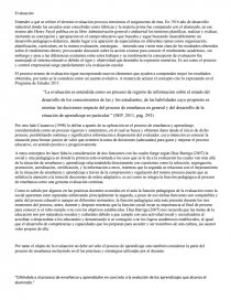 MARCO TEÓRICO DE EVALUACIÓN. Página 1