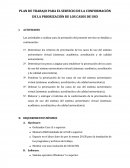 PLAN DE TRABAJO PARA EL SERVICIO DE LA CONFORMACIÓN DE LA PRIORIZACIÓN DE LOS CASOS DE USO