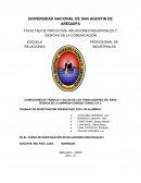 CONDICIONES DE TRABAJO Y SALUD DE LOS TRABAJADORES DEL ÁREA TÉCNICA DE LA EMPRESA GÉNESIS TUNING S.A.C.