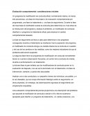 Evaluación comportamental: consideraciones iniciales