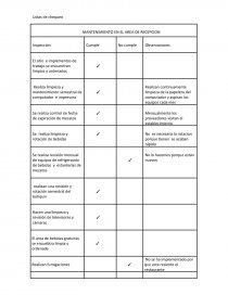 Ingles El Sitio E Implementos De Trabajo Se Encuentran Limpios Y Ordenados Tareas Natalia Quinto Martinez