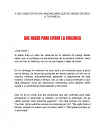 Frases comunes en un noviazgo de violencia. - Informes - RAMONAequisde26