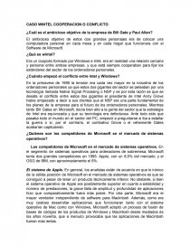 CASO WINTEL COOPERACION O CONFLICTO. Página 1