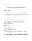 Operational finance