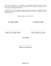 ADENDUM AL CONTRATO DE ARRENDAMIENTO DE LOCAL COMERCIAL - Trabajos - Alma  Torres Villa