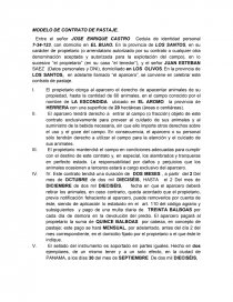 MODELO DE CONTRATO DE PASTAJE - Informes - tabaru09