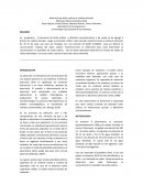 Adsorción de ácido acético en carbón activado