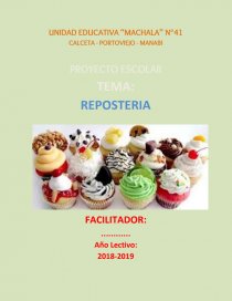 Club de Repostería - Documentos de Investigación - wuandalinda